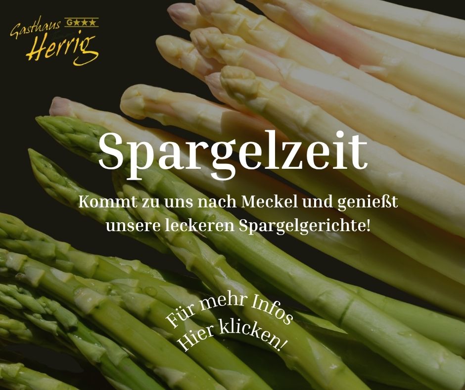 Spargelzeit im Gasthaus Herrig!